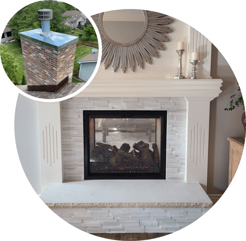 Hearthside Fireplace Remodel and Chimney Repair